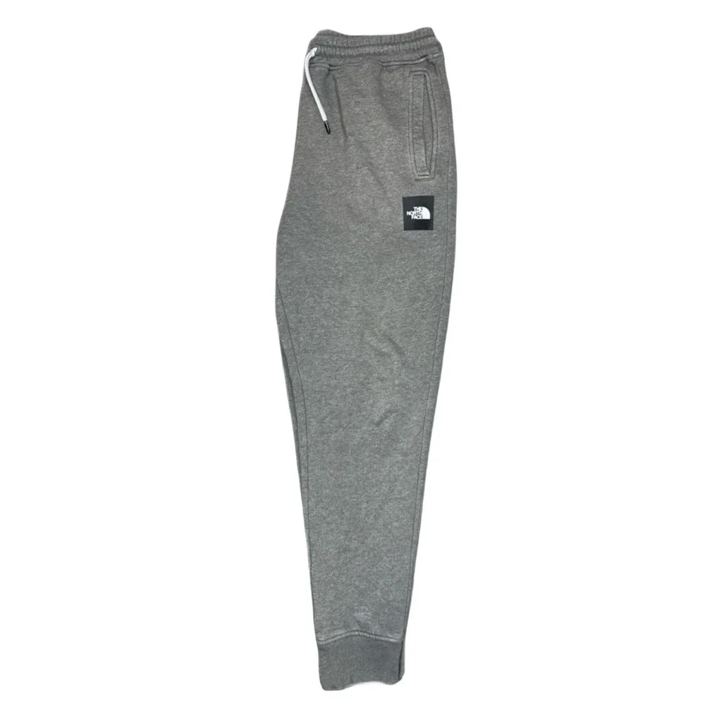 The North Face Mens Box NSE Jogger Pants Medium Heather Gray Fleece Sweatpants